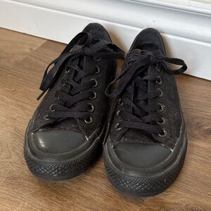 Converse all Black canvas classic Sneakers